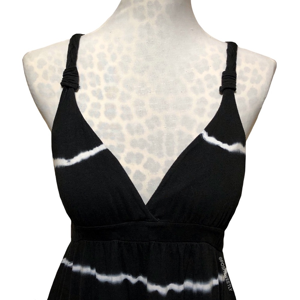Lucky Brand Tie Dye Striped Maxi Dress - Picture 2 of 8